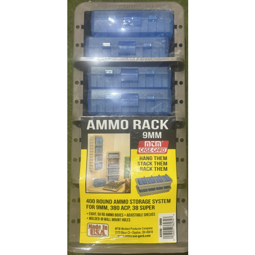 Rack Marca Mtm De 8 Cajas X 50 9mm / 380 / 38 Super Nueva Usd 70