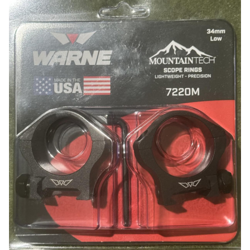 Montaje Y Anilla Marca Warne 34mm Bajas Nuevos Usd220