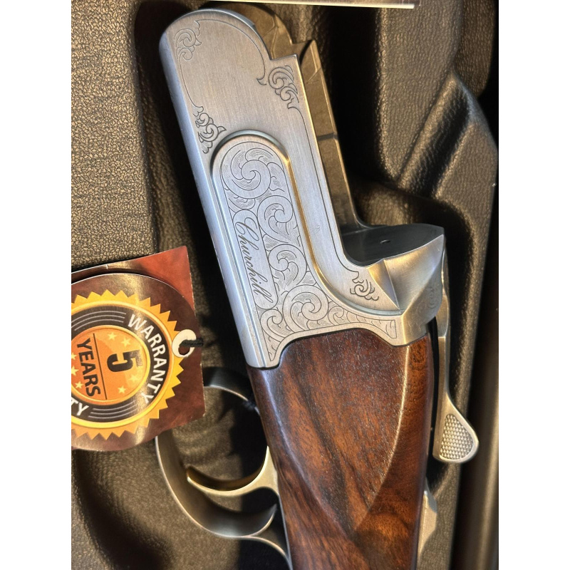 Escopeta  Akkar Churchill 206 Engrave High Seleccion