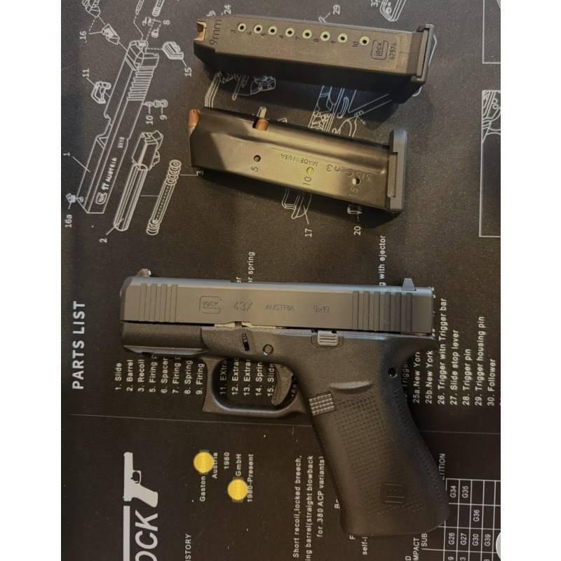 Pistola Glock 43x