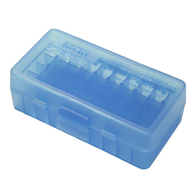 Caja Porta Municiones Marca Mtm 9mm///.380 X50 Nueva Usd10