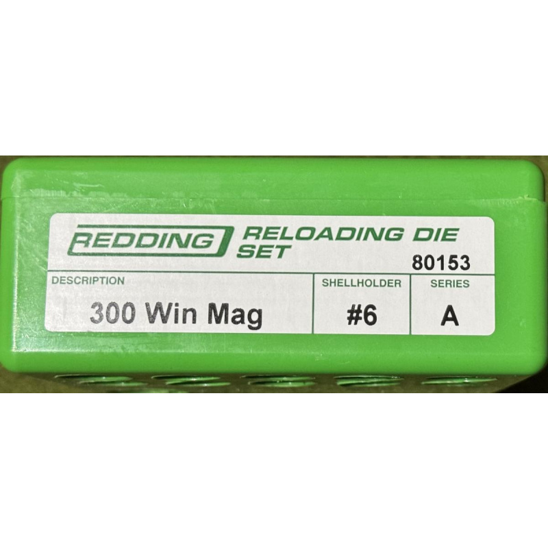 Dies Redding .300 Winchester Magnum Nuevos Usd 160