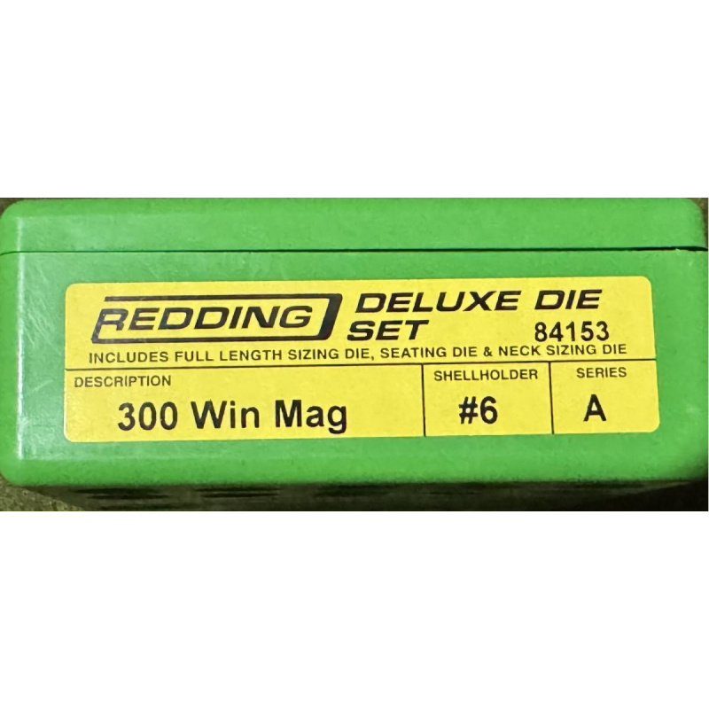 Dies Redding Deluxe .300 Winchester Magnum Nuevos Usd220