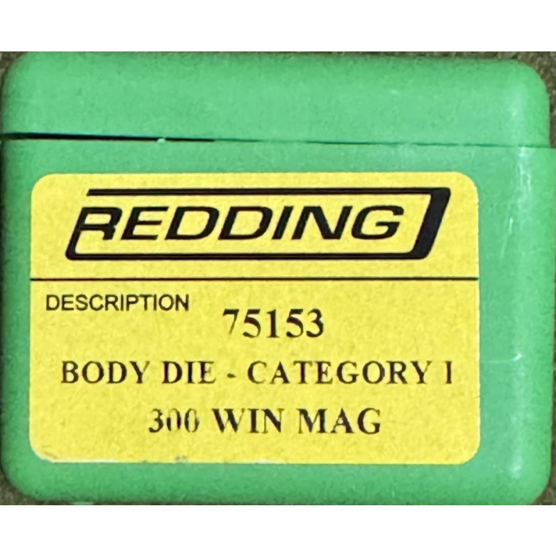 Die Body Redding 300 Winchester Magnum Nuevo Usd100