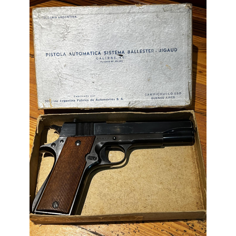 única Ballester Rigau Ejército Argentino Con Su Caja Original