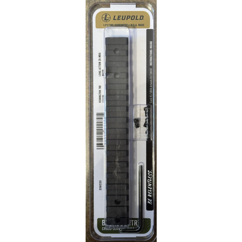Montaje Leupold La 20 Moa Aluminio Remington 700 Nuevos Usd 95