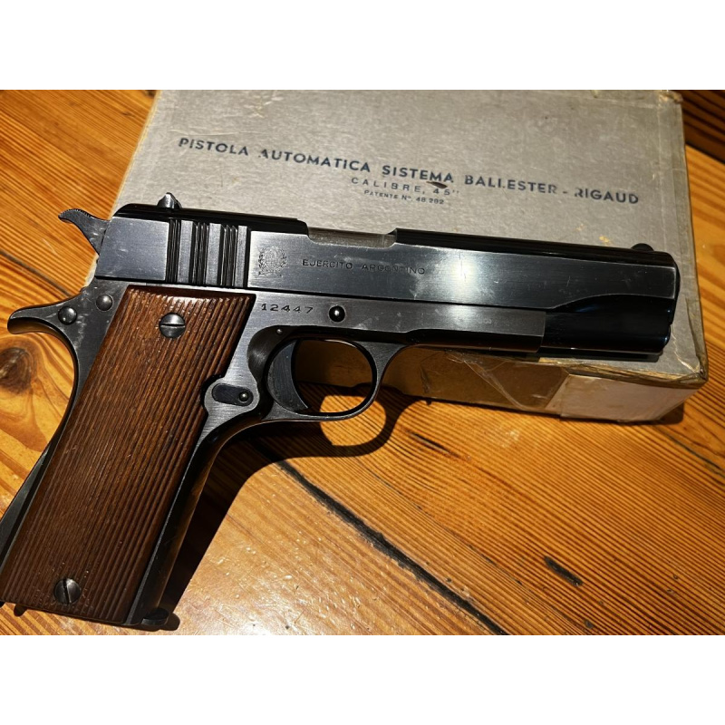 única Ballester Rigau Ejército Argentino Con Su Caja Original