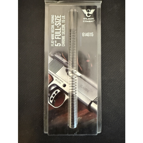 Wilson Combat - 5" Flat Wire Recoil Spring Cs 15 Lb (#614g15)