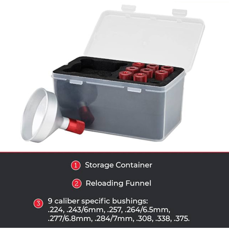 Embudo Hornady De Aluminio Con 9 Boquillas Nuevo Usd 90