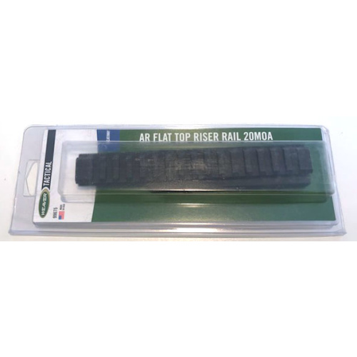 Weaver Flat Top Riser Rail -20 Moa- Elevador Picatinny De 20 Moa