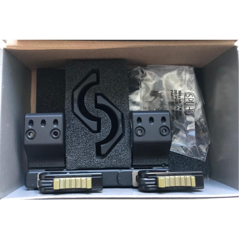 Montaje - Spuhr Qd Mount Para Picatinny, 34 Mm, 20 Moa - Unimont