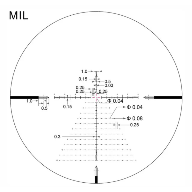 Mira Arken Gen2 6-24x50 Ffp Mrad Nueva Usd 750