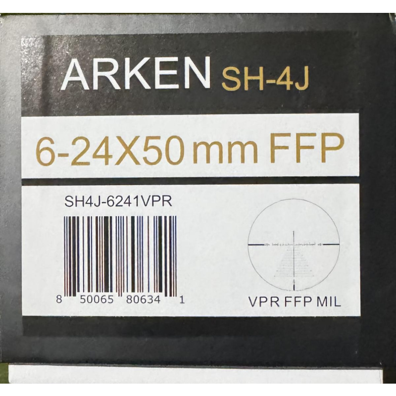 Mira Arken Gen2 6-24x50 Ffp Mrad Nueva Usd 750