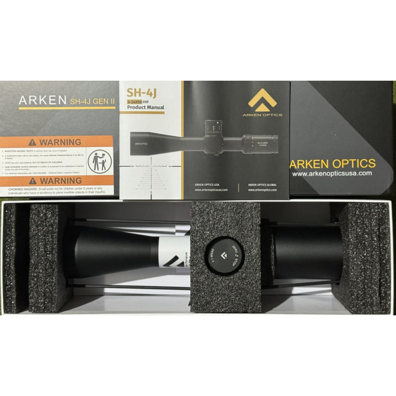 Mira Arken Gen2 6-24x50 Ffp Mrad Nueva Usd 750