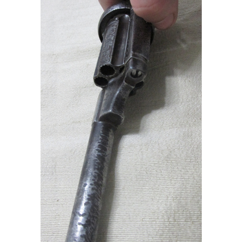 Antiguo Revólver Lefaucheux Calibre 11mm Circa 1860  Raro Sistema!