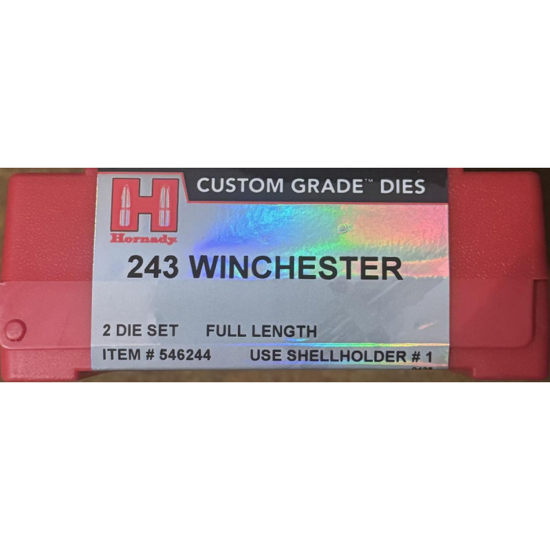 Dies Hornady .243 Winchester Nuevos Usd120