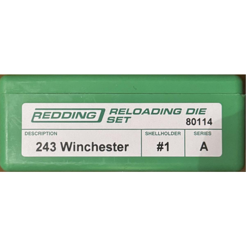 Dies Redding .243 Winchester Nuevos Usd 150