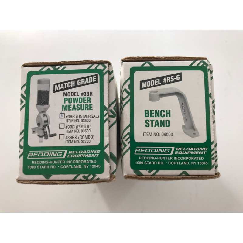 Tolva Redding  3br Match-grade Powder Measure + Bench Stand