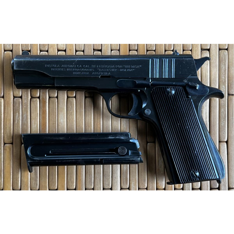 Pistola Ballester Molina 22lr Con Original C/cuim