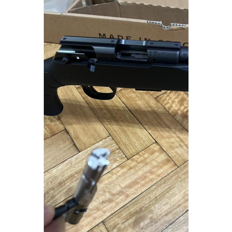 Carabina Cz 457 Sintético 22lr. último Modelo. Cañón Flotante.