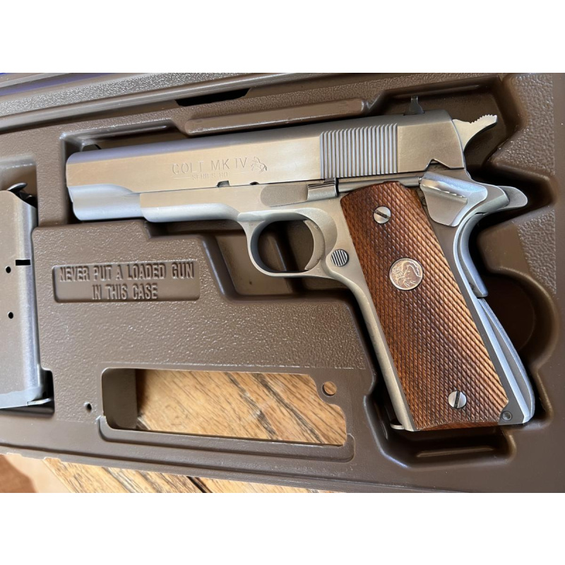 Colt Mk Iv 45 Acp Conmemorativa 150 Años De Colt Año 1986 Impecable