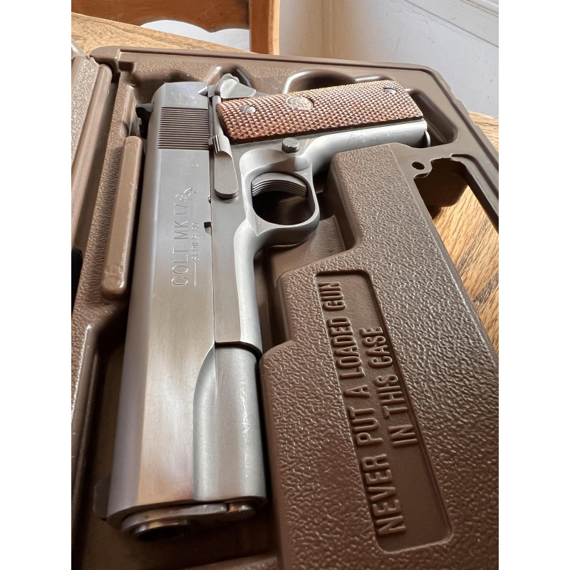 Colt Mk Iv 45 Acp Conmemorativa 150 Años De Colt Año 1986 Impecable