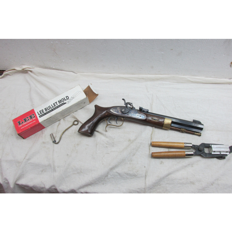 Pistola Arizaga (eibar) Cal .45 - Gatillo Al Pelo + Molde Lee