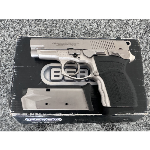 Bersa Mini Thunder (ultra Compact) 45 Nickel Con Funda Iwb Houston
