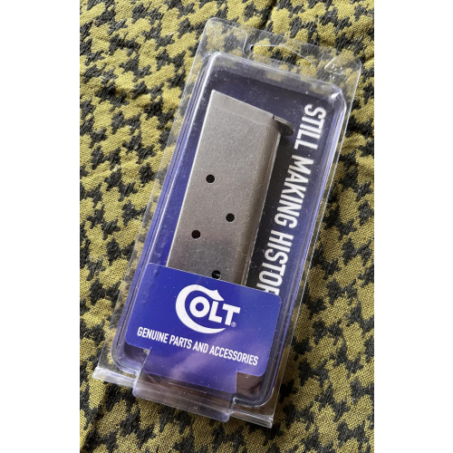 Cargador Colt Original Mk Iv Inoxidable 7 Municiones 45 Acp En Blister