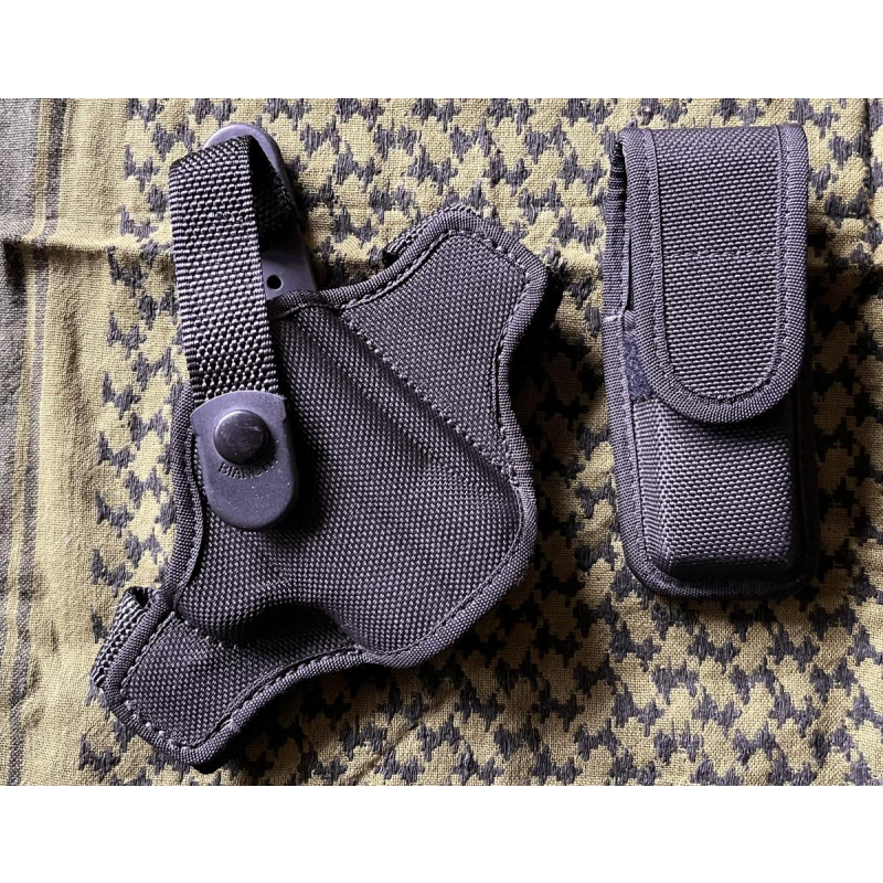 Cartuchera Y Porta Cargador Bianchi Usa