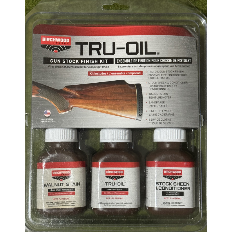 Birchwood Casey Kit Para Restaurar Culatas De Madera Nuevo Usd55