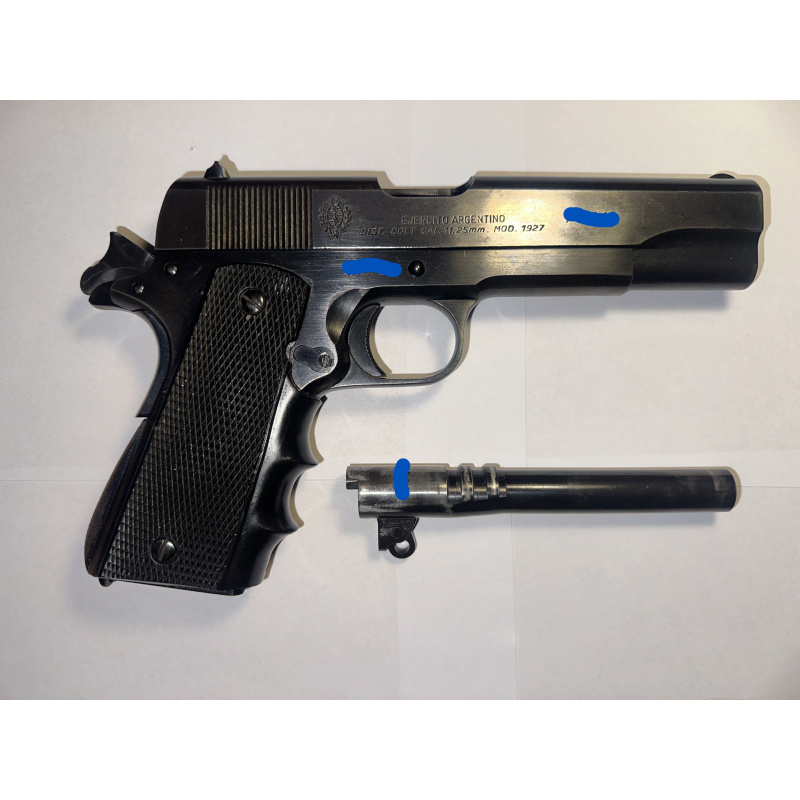 Sistema Colt 1927 Fm 1911 Cal. 45 Acp
