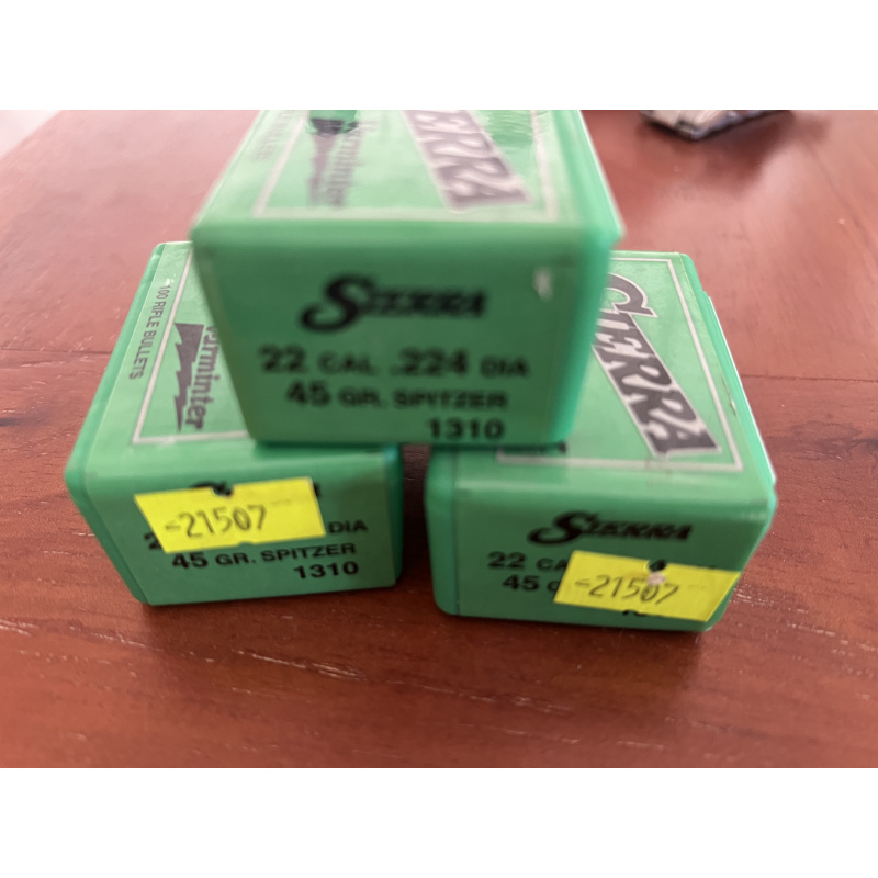 Puntas Sierra .224 ( .22 223 )