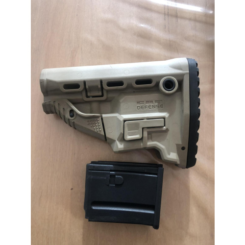 Stock Fab Defense . Para Ar15  Y Clones Con Cargador. De Reserva Cal 223