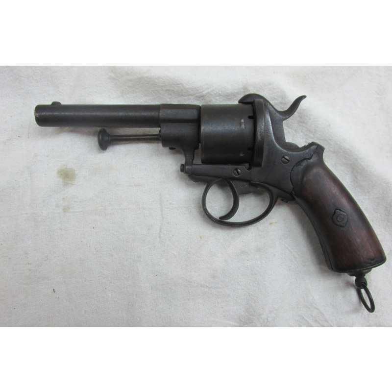 Revólver Antiguo Sistema Lefaucheux 9mm Circa 1860