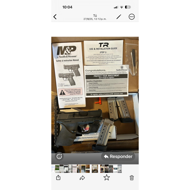 Smith&wesson M.p. Shield C/cuim