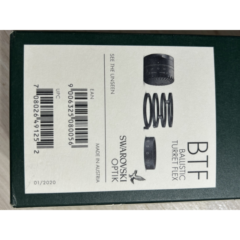 Torreta Balística Btf Para Swarovsky Z8i