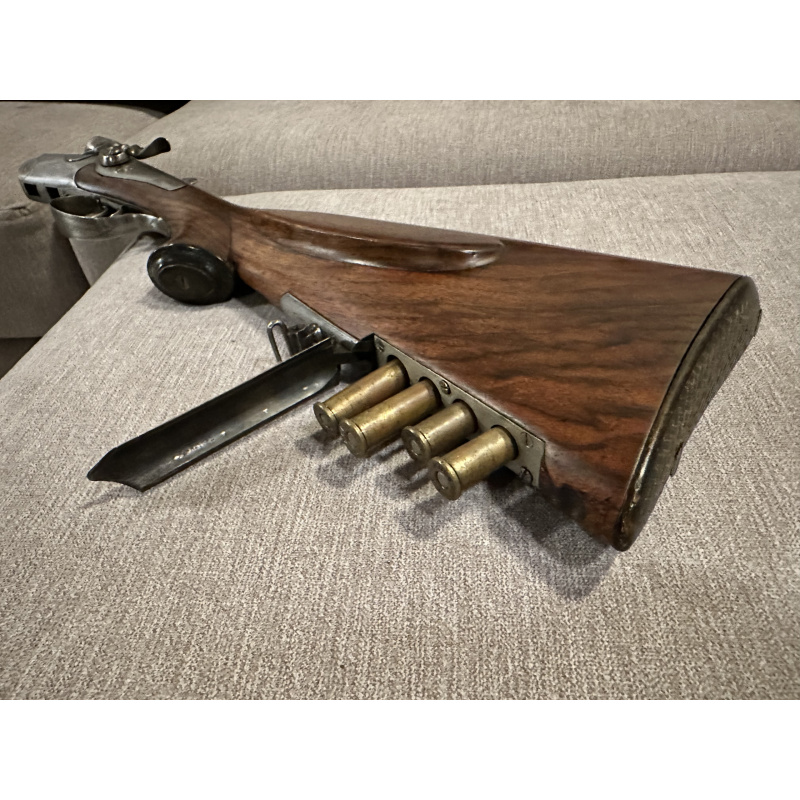 Fusil De Caza Drilling  Triangular  Joseph Unger