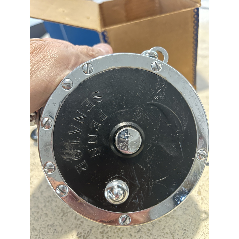 Reel Penn 9/0 Senator Impecable En Caja Sin Detalles, Con Carga