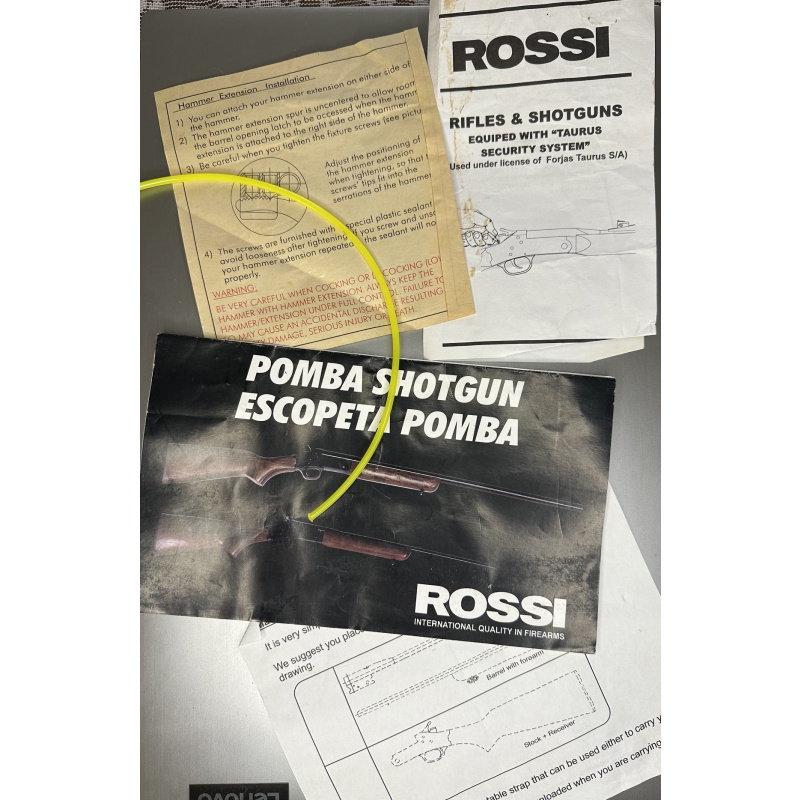 Fusil Escopeta Rossi 308 Win 12.76 Uab Combo