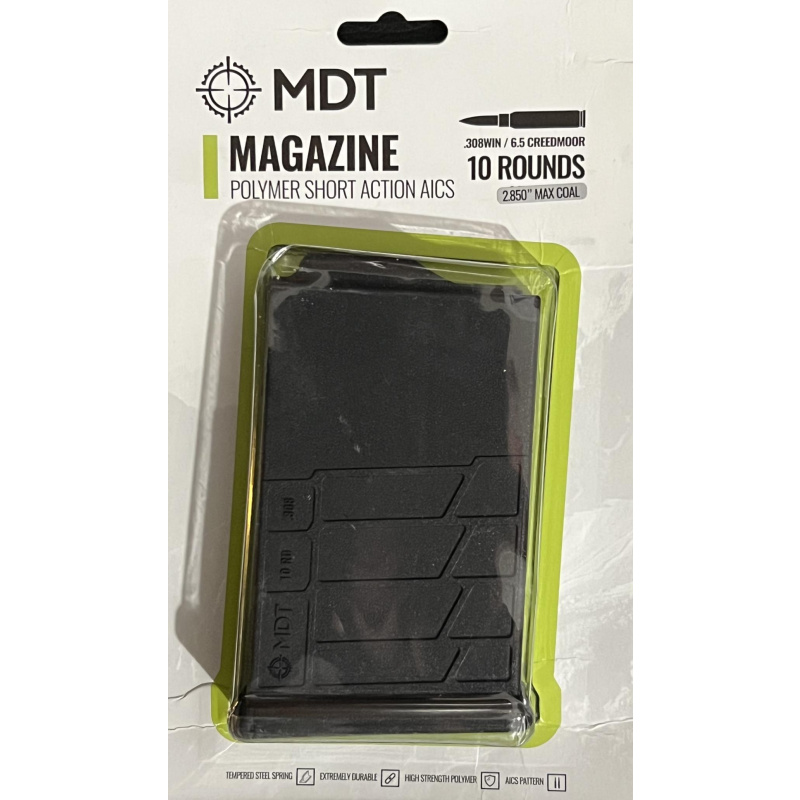 Cargador Mdt 10 Tiros .308 W / 6,5 Creedmoor Polimero U$95 Nuevo