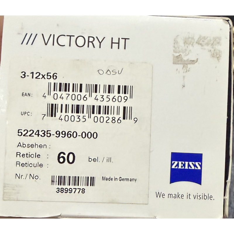 Carl Zeiss Victory Ht 3-12x56 Iluminada