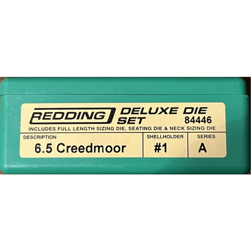 Dies Redding Deluxe 6,5 Creedmoor Nuevos Usd220