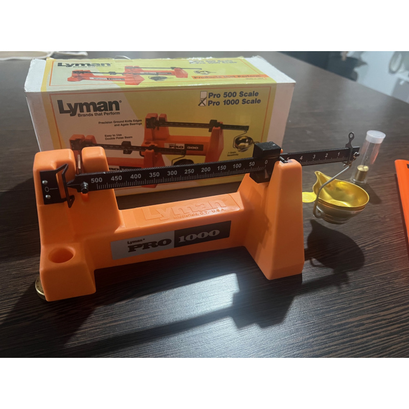 Balanza De Recarga Lyman Pro 1000 - Igual A Nueva (usado)