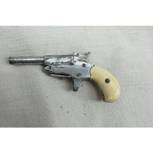 Revolver Tipo Colt Open Top Pocket Antiguo De Coleccion