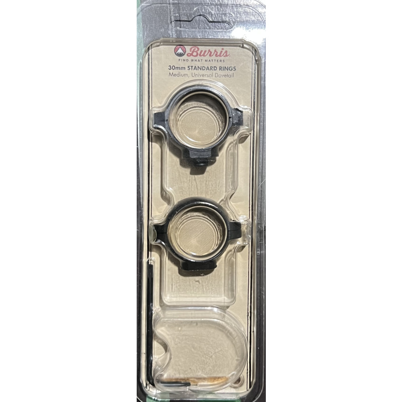 Anillas Burris De 30mm Medium Acero Nuevas Usd 55