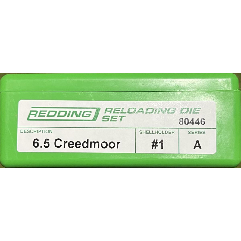 Dies Redding 6,5mm Ceedmoor Nuevos Usd150