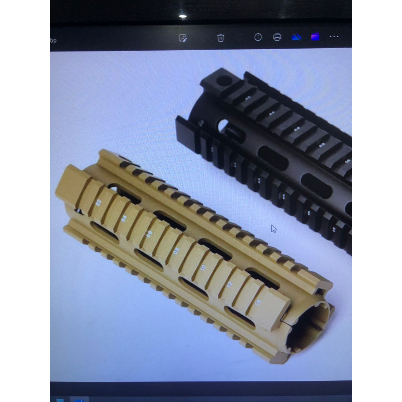 Hand Guard  Metalicos M-4 .223 , 45acp O 9mm