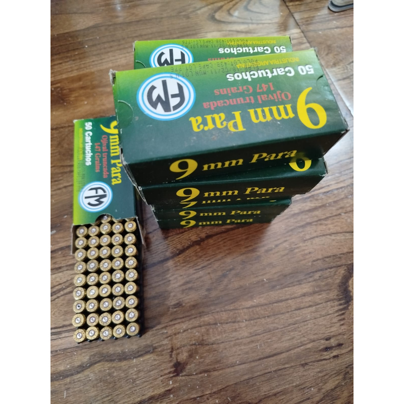 500 Vainas Fm 9 Mm 1º Tirada