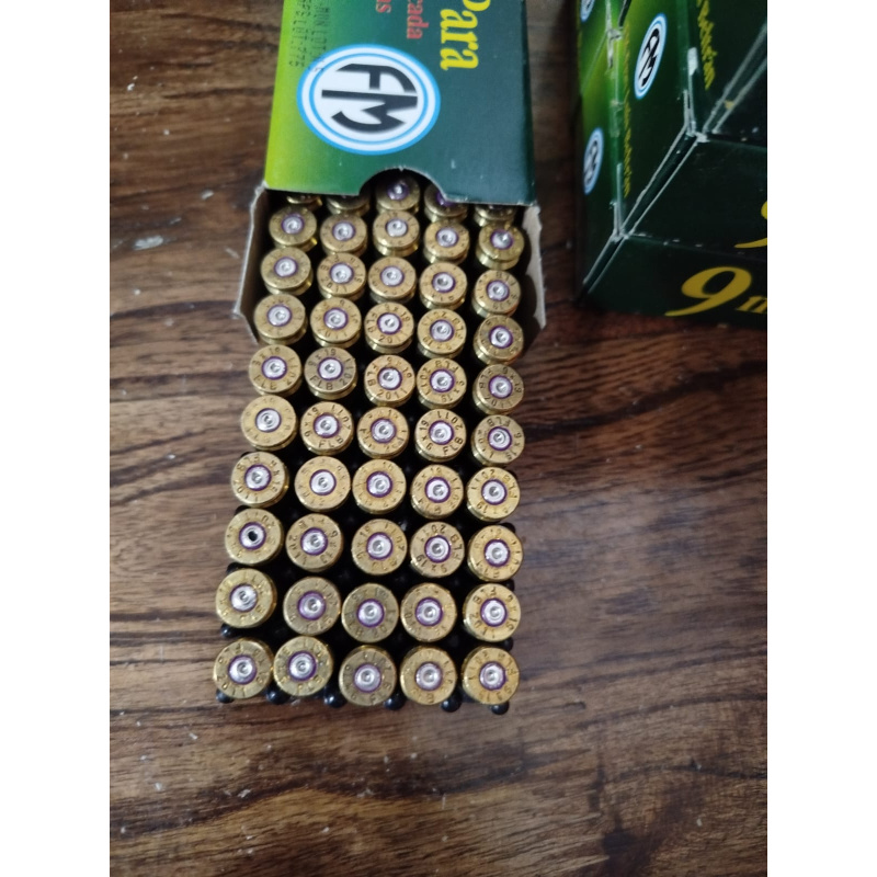 500 Vainas Fm 9 Mm 1º Tirada